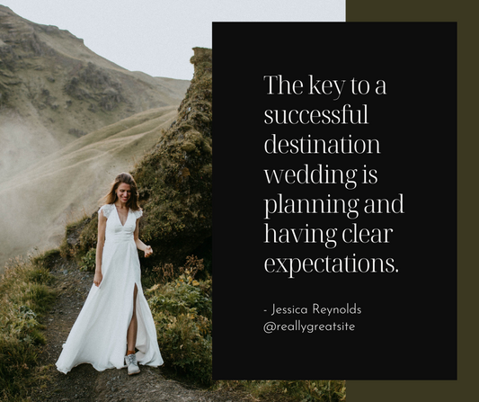 Planning a Destination Wedding: Tips and Destinations to Consider with J'Taime Bridal in Swansea