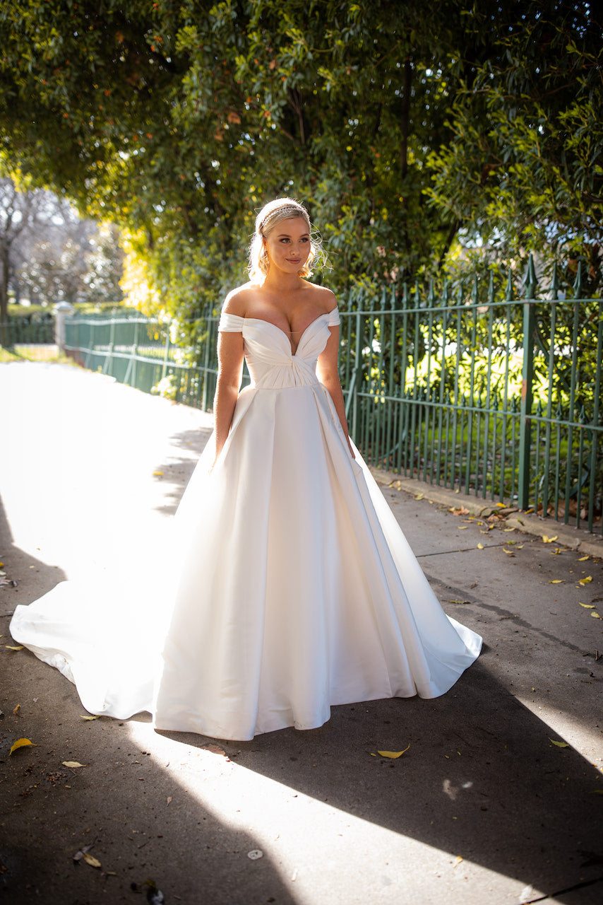 Bardot wedding dresses